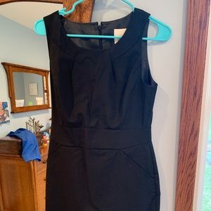J. Crew black suit dress
